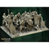 Highlands Miniatures - Zombie Regiment (20) - with Command Group