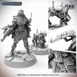 Starfinder : Android Mechanic and Mechanic's Drone