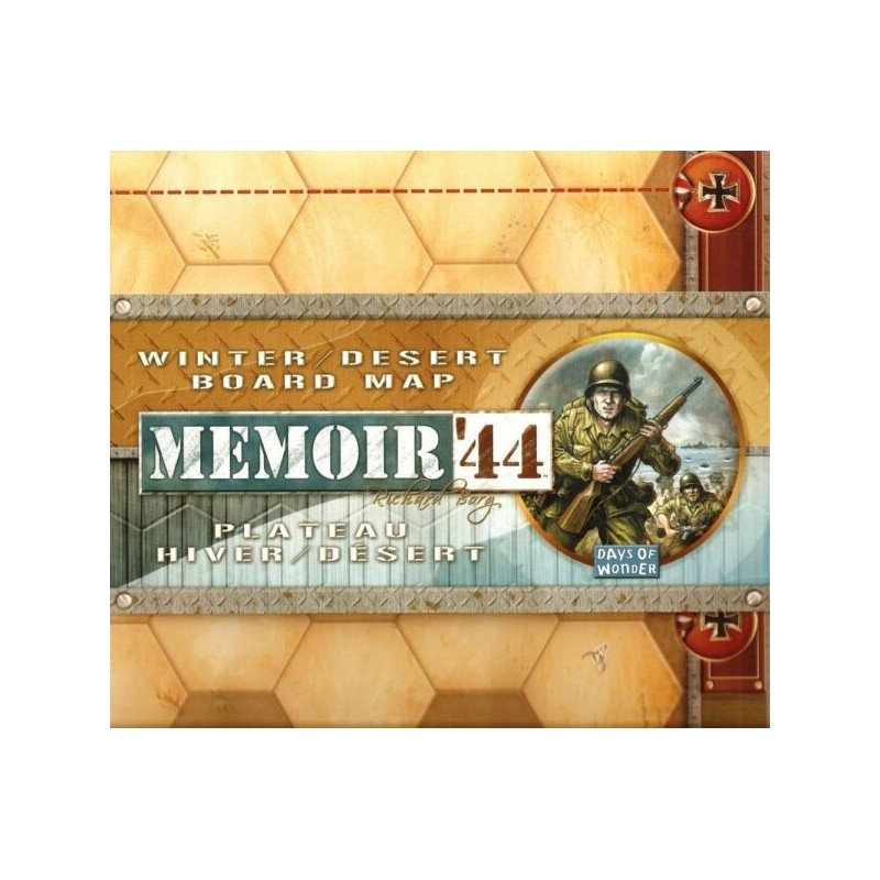 Memoir 44  Winter /Desert Board Map
