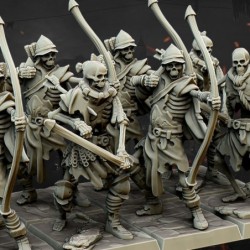 Highlands Miniatures - Skeleton Archers (10)