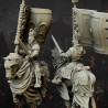 Highlands Miniatures - Heavy Cavalry with Command Group (5)