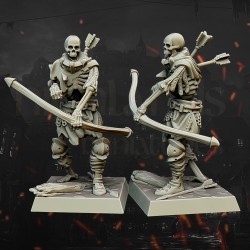 Highlands Miniatures - Skeleton Archers (20)