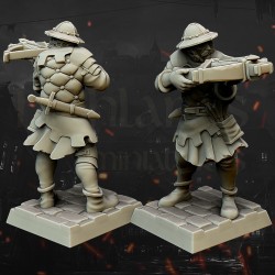 Highlands Miniatures - Crossbowmen (20)