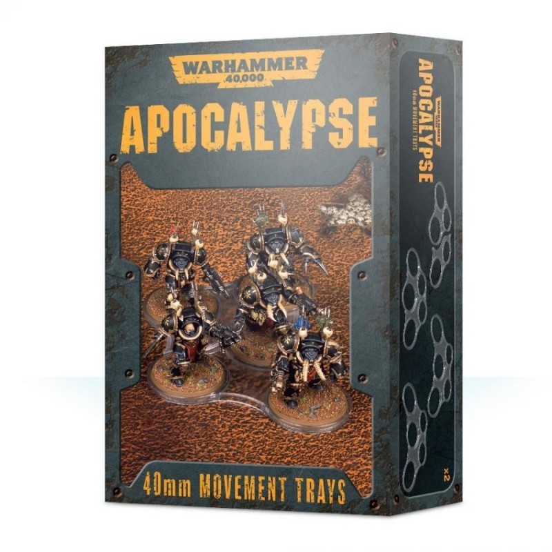 Warhammer 40000k : Apocalypse Movement Trays (40mm)