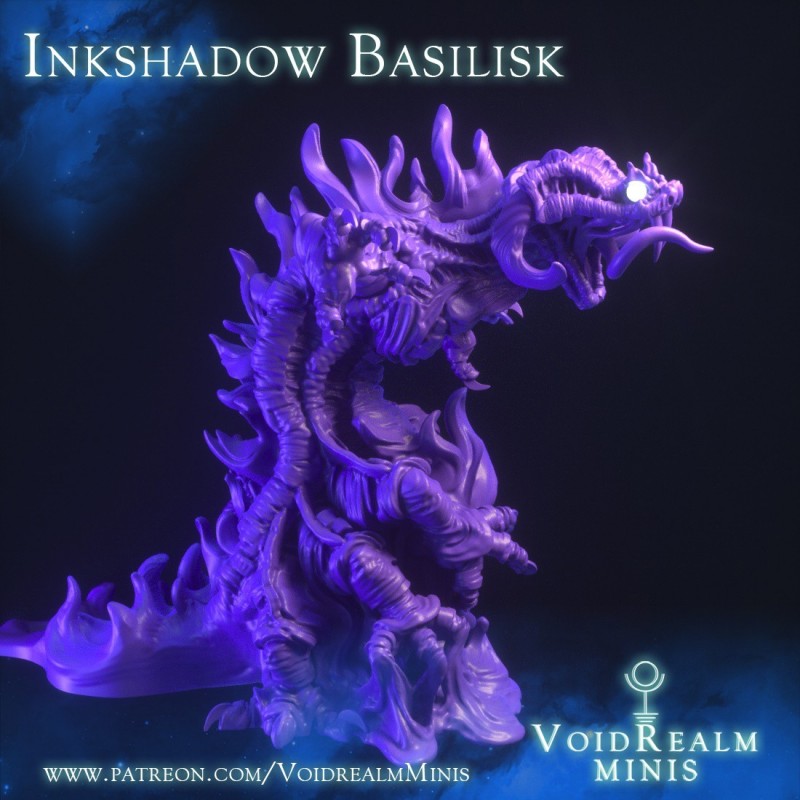 Ink Shadow Basilisk