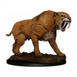 Deep Cuts Unpainted Miniatures: Sabre-Toothed Tiger