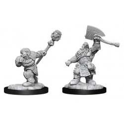 MTG UM : Dwarf Fighter & Dwarf Cleric