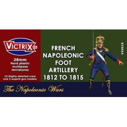 28mm French Napoleonic Artillery 1812 to 1815