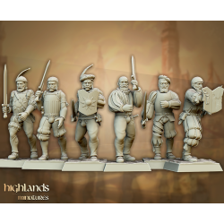 Highlands Miniatures - Sunland Imperial Swordmen Unit (20)