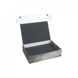 XL Box with two 25mm deep raster foam trays