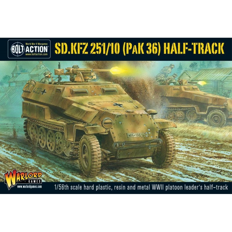 Sd.Kfz 251/10 Ausf D (PAK 36) Half-Track