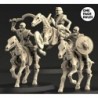 Skeleton Sword Horsemen (3 Models)