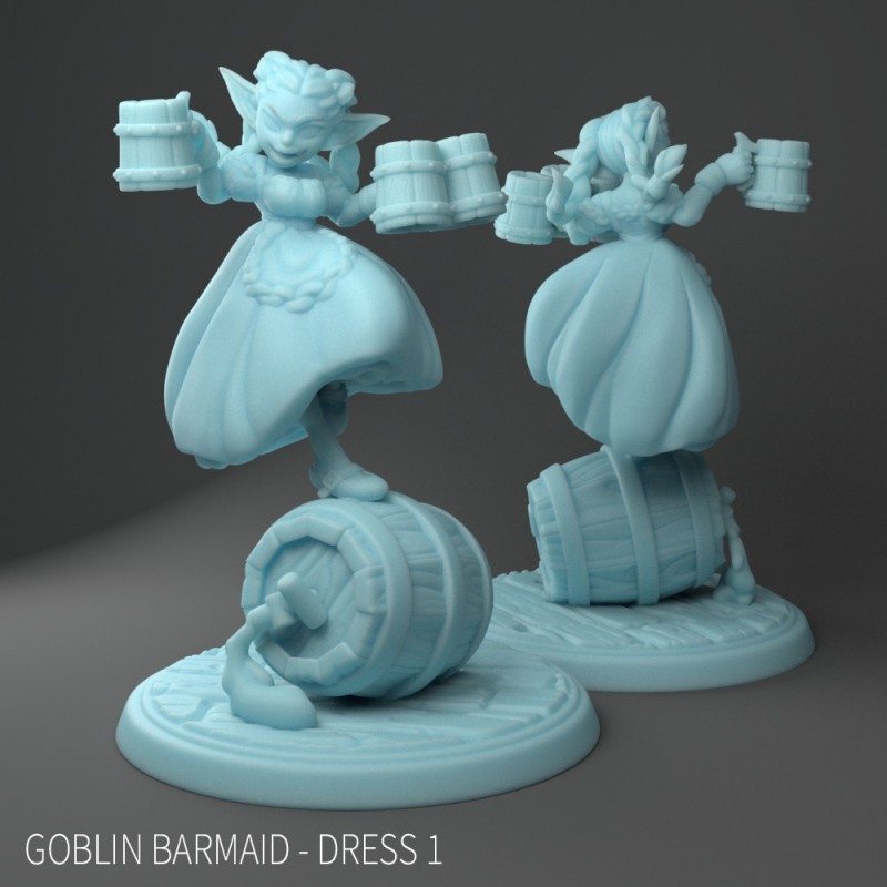 Stella the Goblin Barmaid (Dress 1)