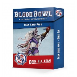 Blood Bowl Dark Elf Team Card Pack (ANGLAIS)