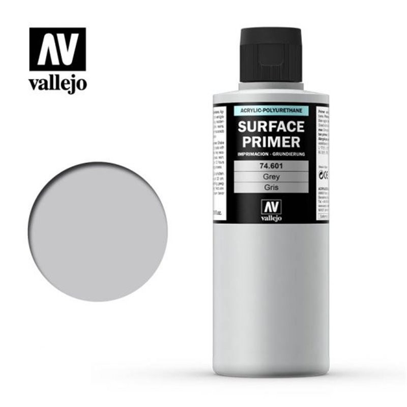 Vallejo Surface Primer Grey (200ml)