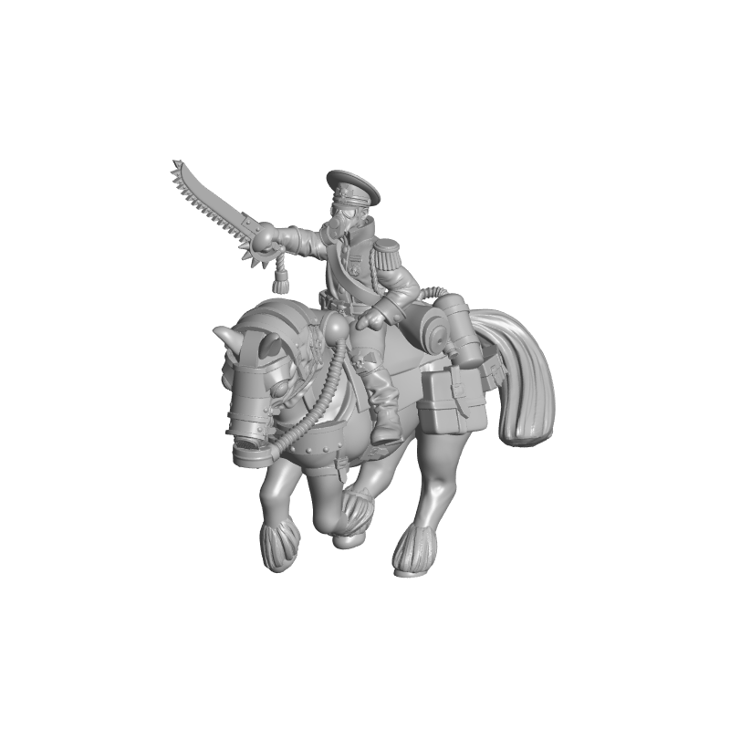 Gothic Trenchers Mounted Officer
