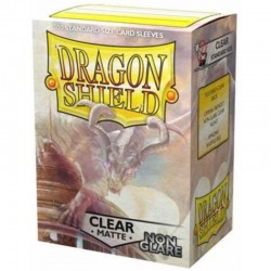 Dragon Shield Matte Non-glare - Clear (100)