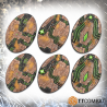 Tabletop Scenics - 90mm Tomb World Oval Bases