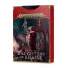 Warscroll Cards: Daughters of Khaine (ANGLAIS)