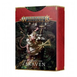 Warscroll Cards: Skaven (ANGLAIS)