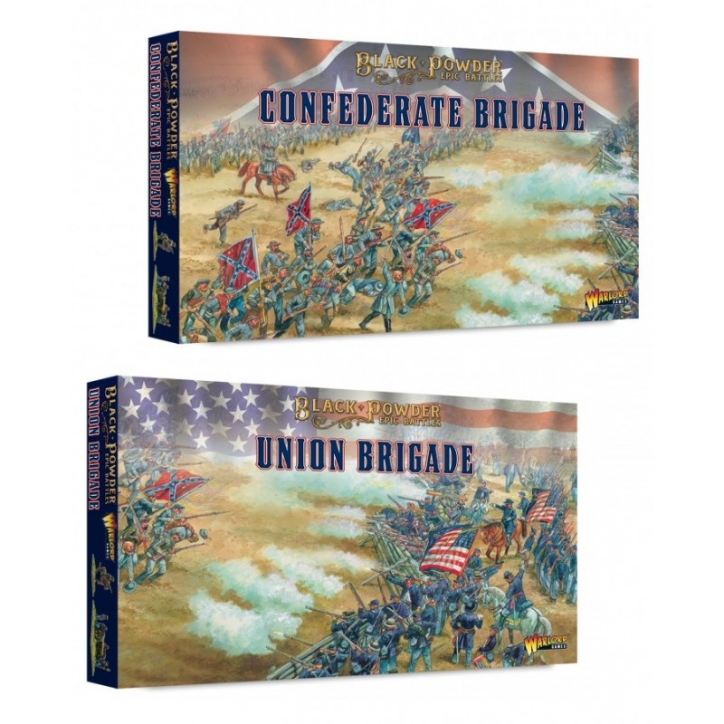 Confederate brigade et Union Brigade