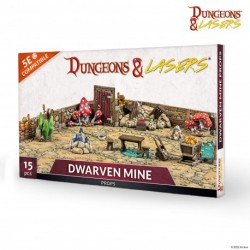 Dungeon & Lasers - Dwarven Mine Props