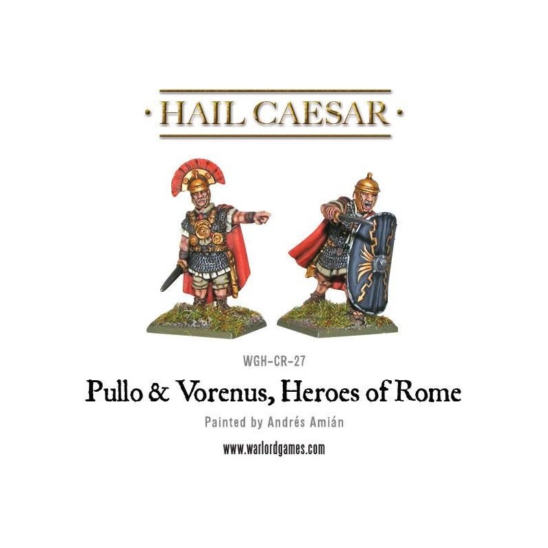 Hail Caesar Caesarians Pullo and Vorenus, Heroes of Rome