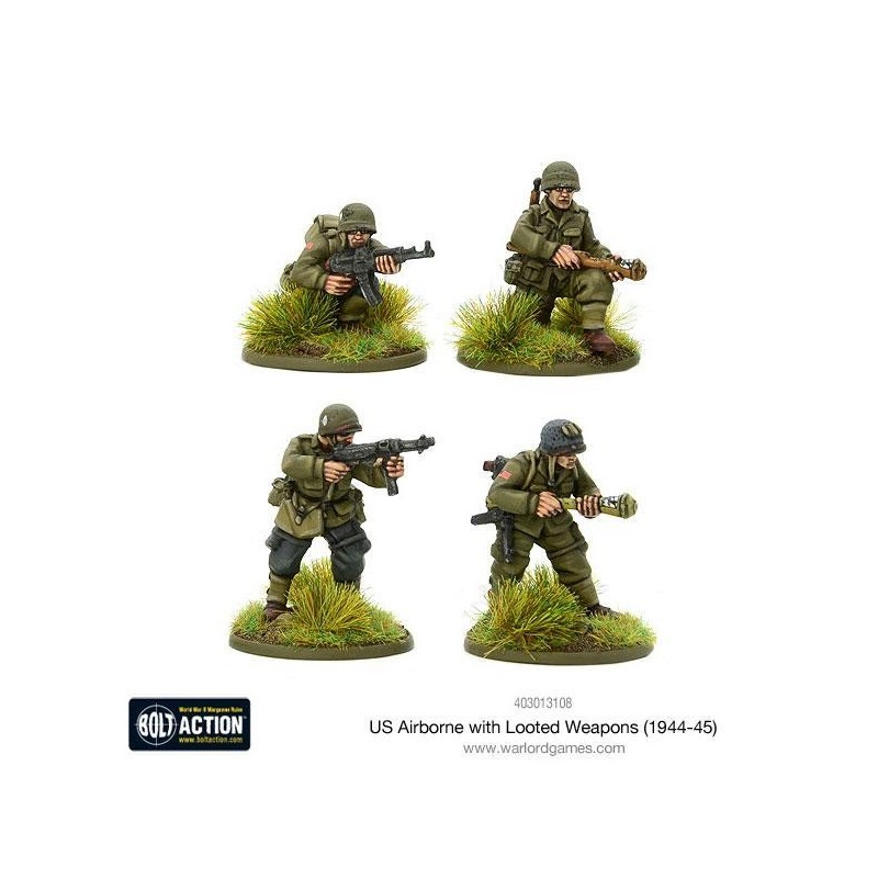 Bolt Action US Airborne with looted German weapons (1944-45)