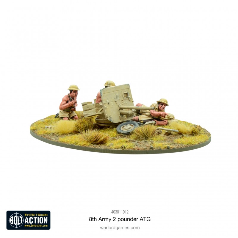Bolt Action 8th Army 2 pounder ATG