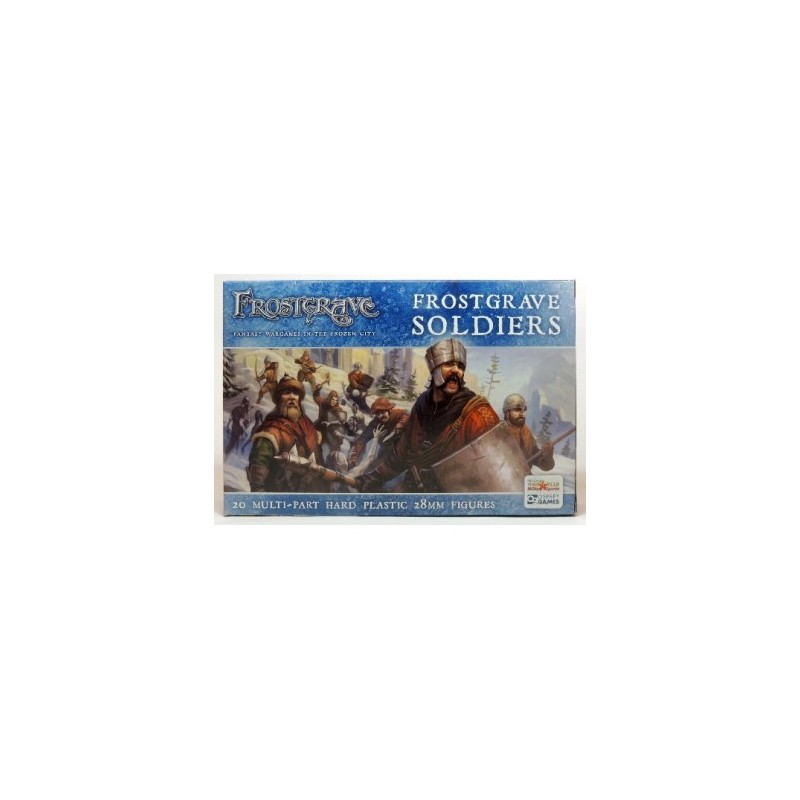 Les Soldats de Frostgrave, boîte plastique (20 figurines)