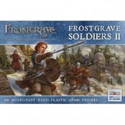Soldats Frostgrave II, boîte plastique (20 figurines)