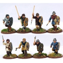 Guerriers Carolingiens (lances)