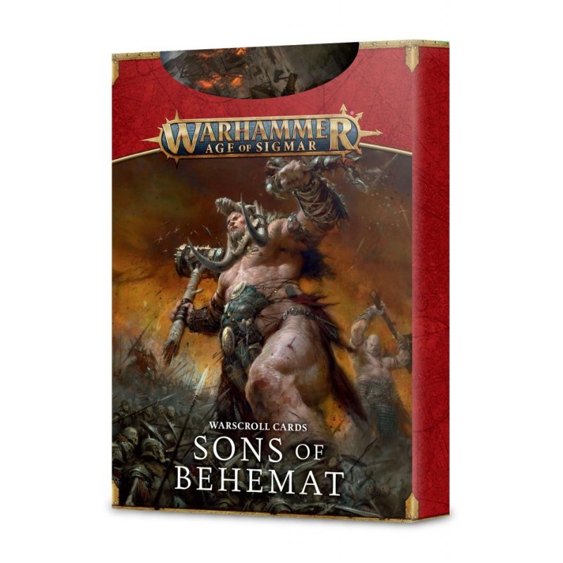 Warscroll Cards: Sons of Behemat (2022) (FRENCH)
