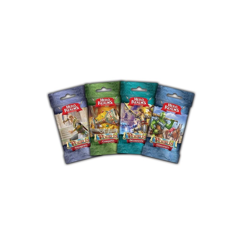 Hero Realms - 4 Boosters Périples