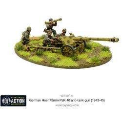 German Heer 75mm PAK40 Anti...