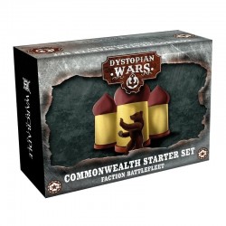 Dystopian Wars - Commonwealth Starter Set Faction Fleet
