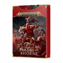 Warscroll Cards: Blades of Khorne (2023)(FRENCH)