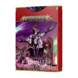 Warscroll Cards: Hedonites Of Slaanesh (2023)(FRENCH)
