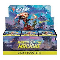 MTGF: March of the Machines DRAFT Booster display (FRENCH)