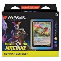 MTGE - March of the Machines Commander Deck Cavalry Charge (ANGLAIS)