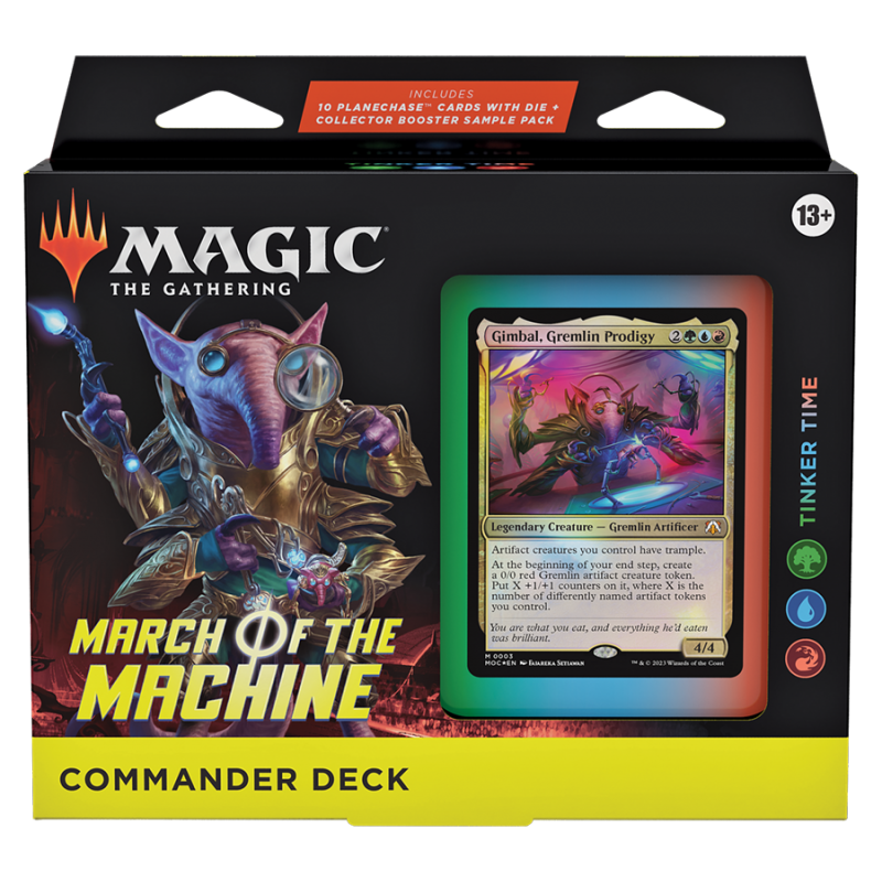 MTGE - March of the Machines Commander Deck Tinker Time (ENGLISH)