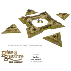 Pike & Shotte Epic Battles - Star Fort Scenery Pack