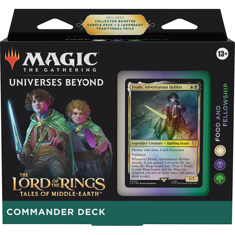 MTGE Tales of Middle Earth Commander Deck Food and Fellowship (ENGLISH)