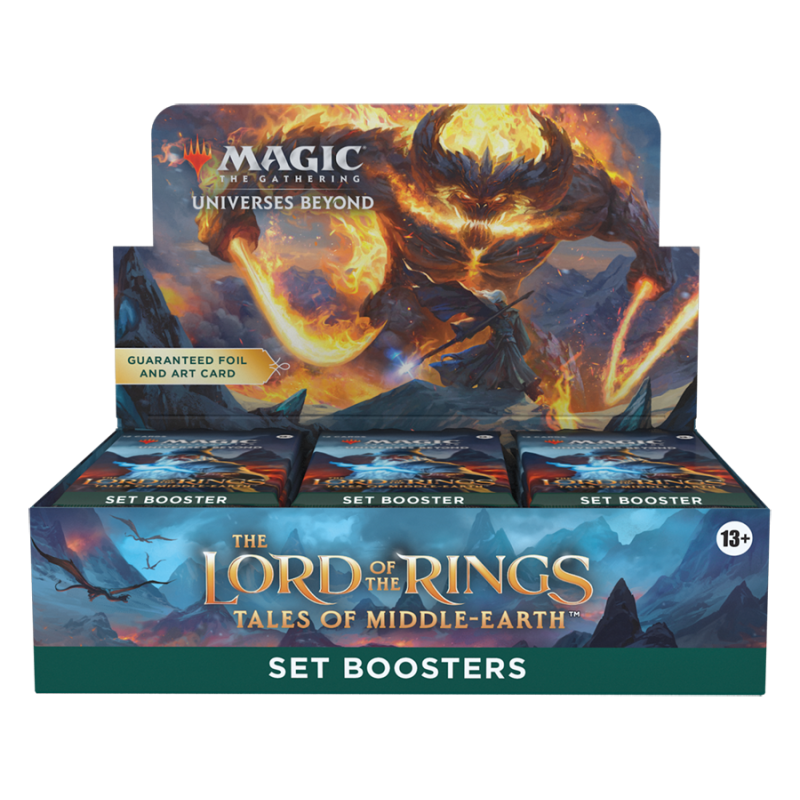 MTGF Tales of Middle Earth Set booster display (FRENCH) (30)