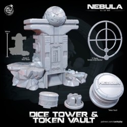 Nebula Dice Tower & Token Vault