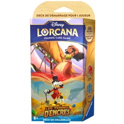 Lorcana - Deck Les Terres d'Encres Vaiana et Oncle Picsou (FRANCAIS)