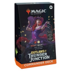 MTGE - Outlaws of Thunder Junction Most Wanted Commander Deck (ENGLISH)