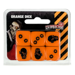 Zombicide – Set de dés Orange