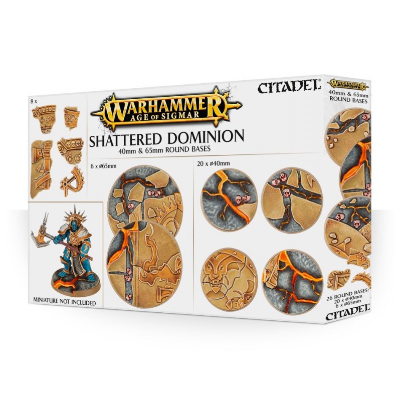 Shattered Dominion 40mm & 60mm Round Bases