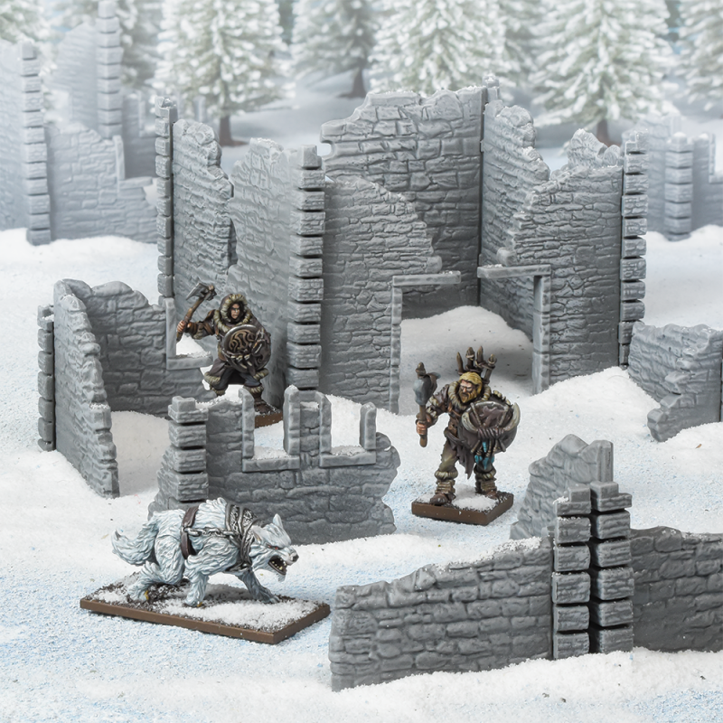 Terrain Crate: Village en Ruine